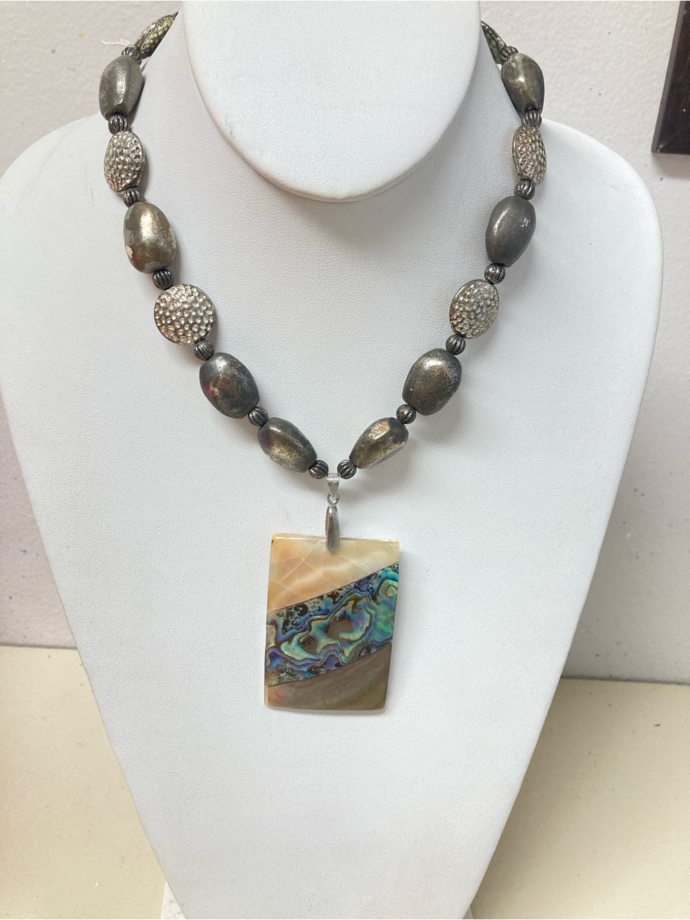 Abalone Necklace- One of